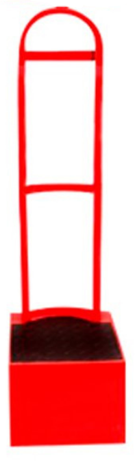 Pedestal simple para extintor