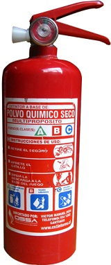Recarga Extintor PQS ABC 75%