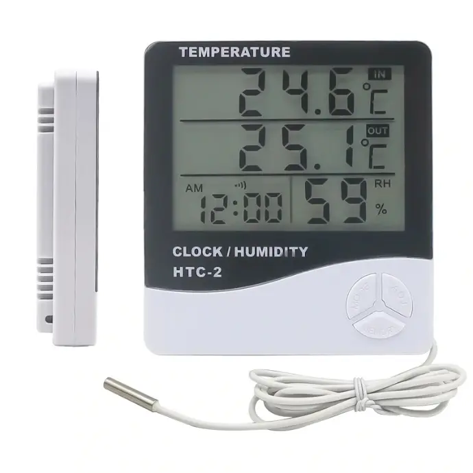 Termohigrómetro digital HTC-2 Calibrado