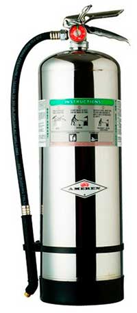 Extintor Acetato de Potasio Acero x 6L