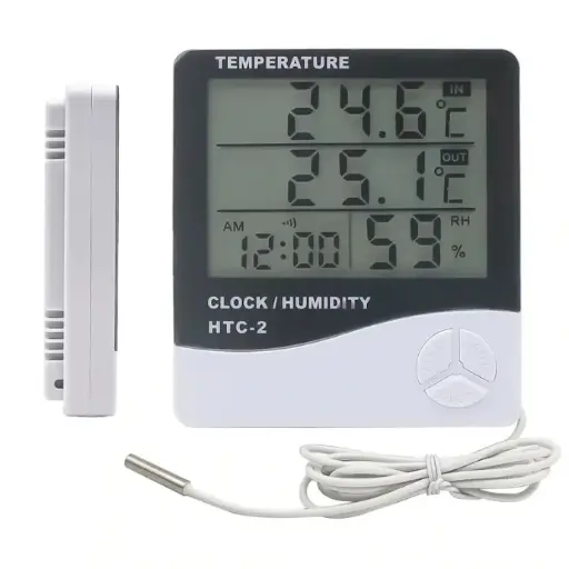Termohigrómetro digital HTC-2 Calibrado